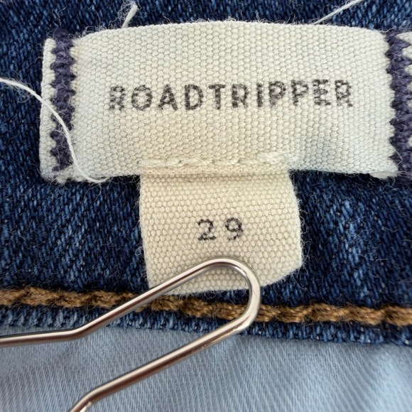 Madewell Roadtripper High Rise Skinny Jeans Dark Wash Size 29 - Picture 7 of 10